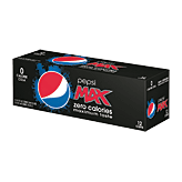 Diet Pepsi Max cola, zero calories, ginseng & caffeine, 12 12-fl. oz. cans Right Picture